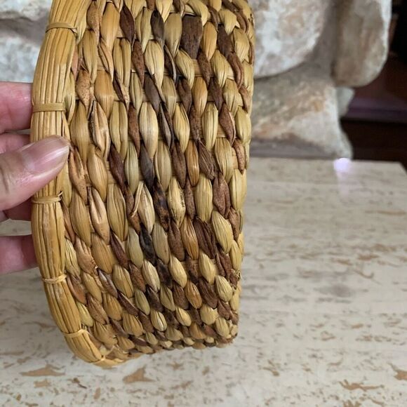 Fire King Anchor Hawking amber glass caserole Dish with basket *chipped lid* - Picture 14 of 15